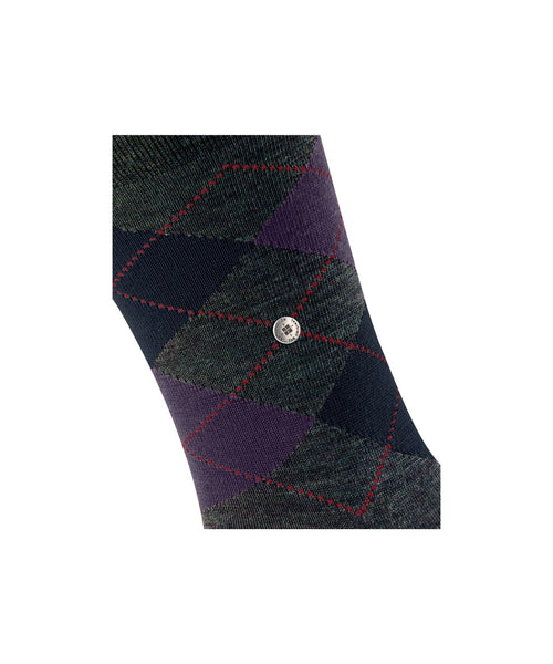Edinburgh Melange Men's Socks | Green