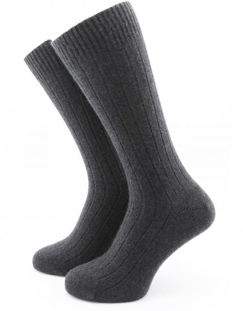 Luxury Cashmere Socks | Anthracite Grey