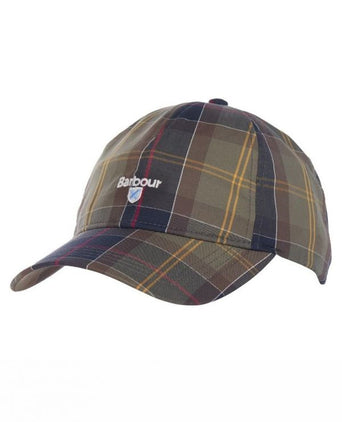 Barbour Tartan Sports Cap | Green