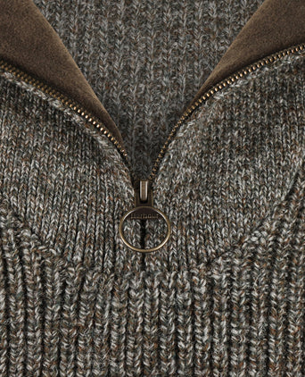 Barbour New Tyne Half Zip Jumper | Grijs