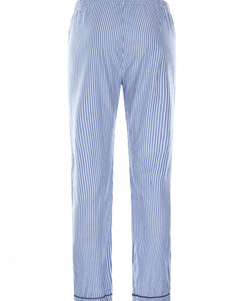 Pyjama klassiek katoen | Blauw