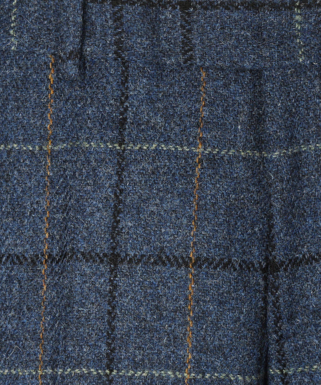 Harris Tweed Pantalon | Blauw Ruit