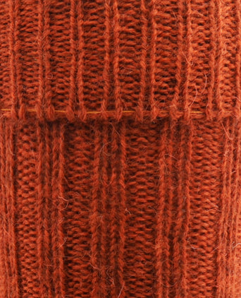 Heren kniekousen van Tweed | Oranje