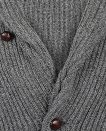 William Lockie Knotted Vest Shawl Collar | Cliff