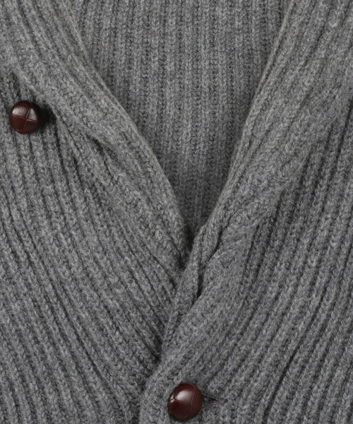 William Lockie Knotted Vest Shawl Collar | Cliff