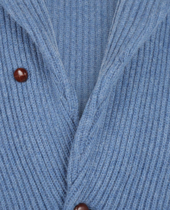 William Lockie Knoop Vest Sjaalkraag | Jeans