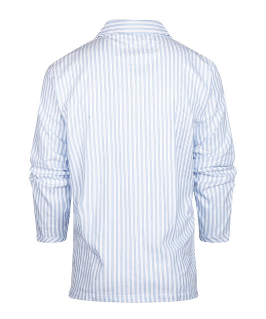 Luxuriöser Baumwollpyjama | Blau