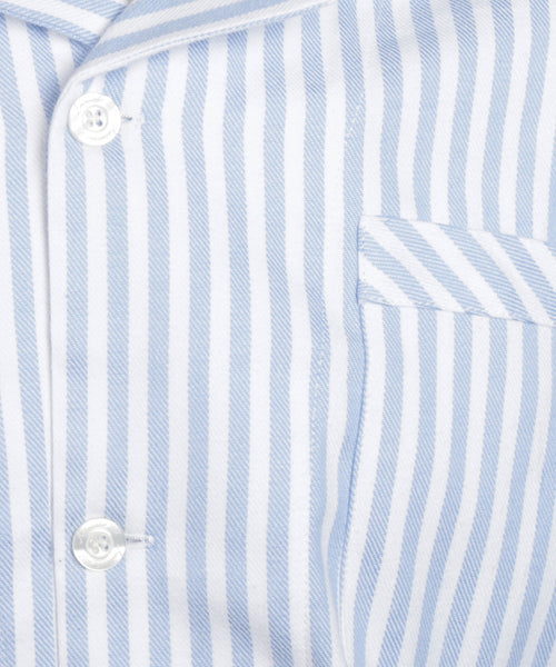 Luxury Cotton Pyjama Set | Blue