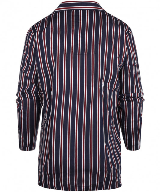 Luxuriöser Baumwollpyjama | Blau