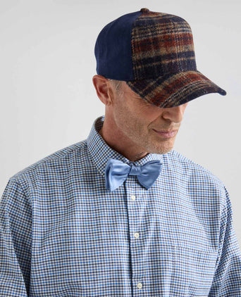 Satijnen strik | Blauw