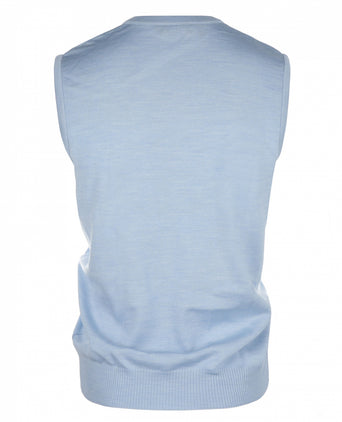 Maerz Slipover Merino Wool | Blue