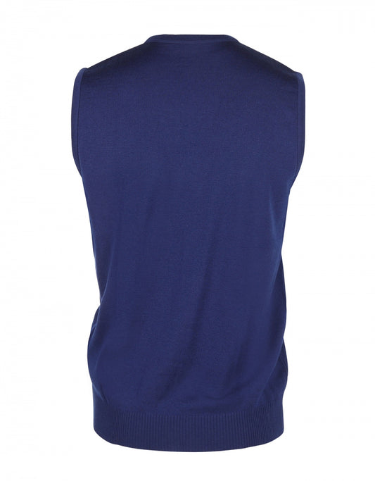 Maerz Slipover Merino Wool | Blue