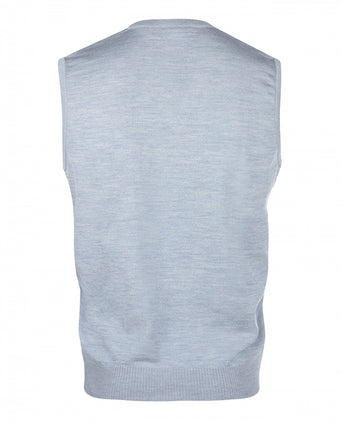 Maerz Slipover Merino Wool | Blue