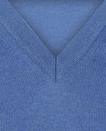 Maerz Slipover Merino Wool | Blue