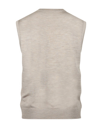 Maerz Slipover Merino Wool | Brown