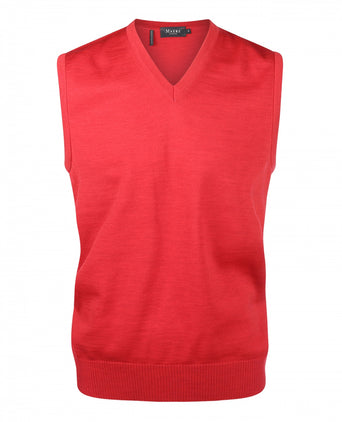 Maerz Slipover Merino Wool | Red