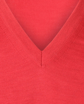 Maerz Slipover Merino Wool | Red