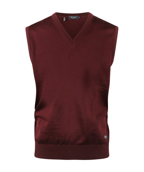 Maerz Slipover Merino Wool | Red
