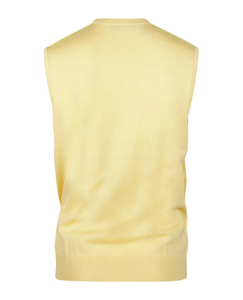 Maerz Slipover Merino Wool | Yellow