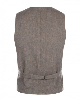 Irish Tweed Gilet | Beige