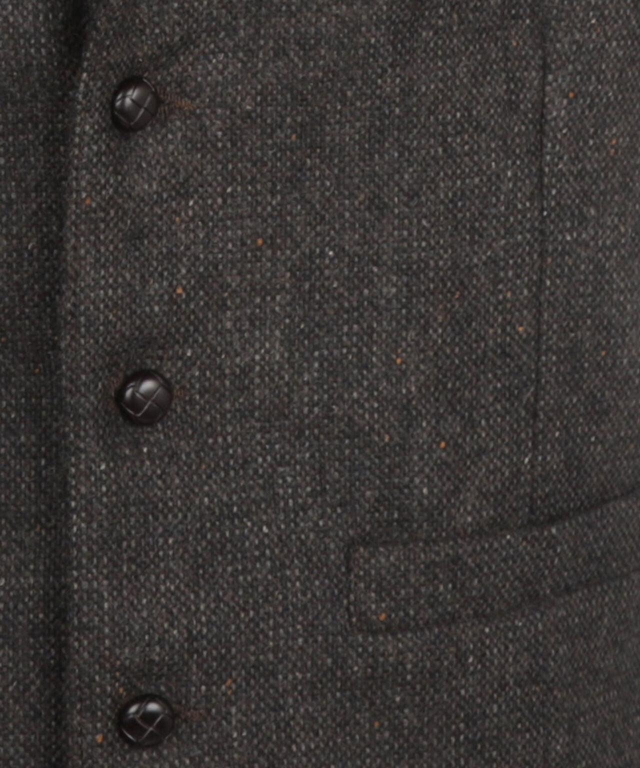 Irische Tweedweste | Braun