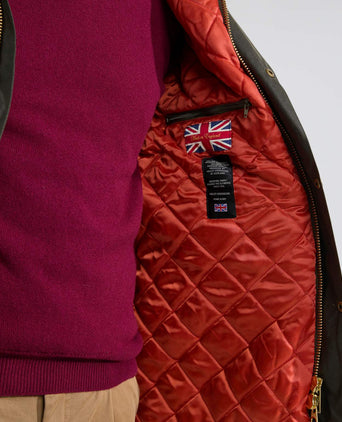 Wax jacket traditional | Olive