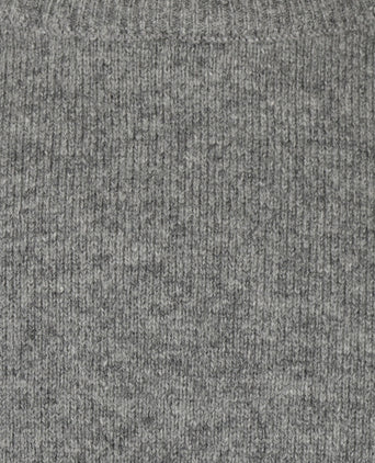 Pullover Lamswol ronde hals | Grijs