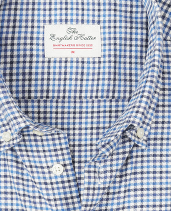 Katoenen Overhemd Button Down Regular Fit | Blauw