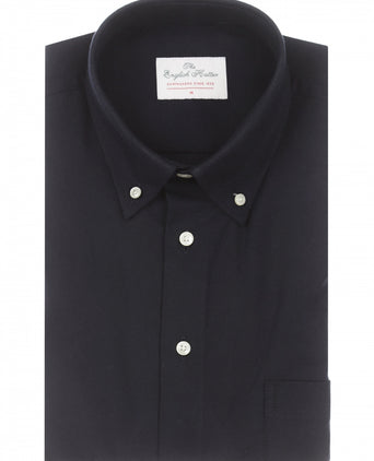 Cotton Shirt Button Down Regular Fit | Blue