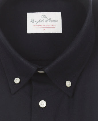 Cotton Shirt Button Down Regular Fit | Blue