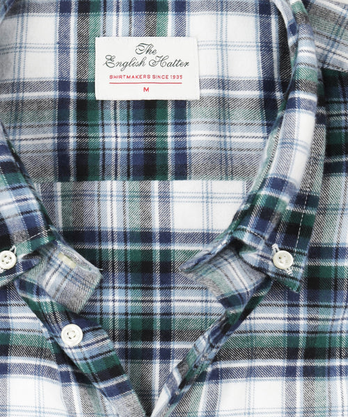 Cotton Shirt Button Down Regular Fit | Blue
