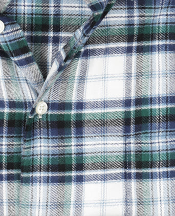 Cotton Shirt Button Down Regular Fit | Blue