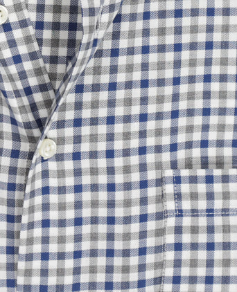 Katoenen Overhemd Button Down Regular Fit | Blauw
