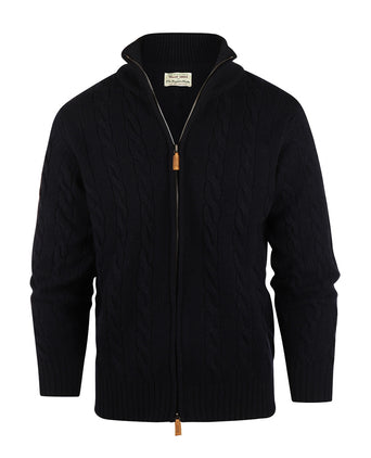 William Lockie Kabelvest met Rits | Navy