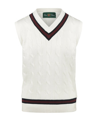 Cricket Slipover katoen | Wit