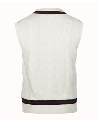 Cricket Slipover katoen | Wit