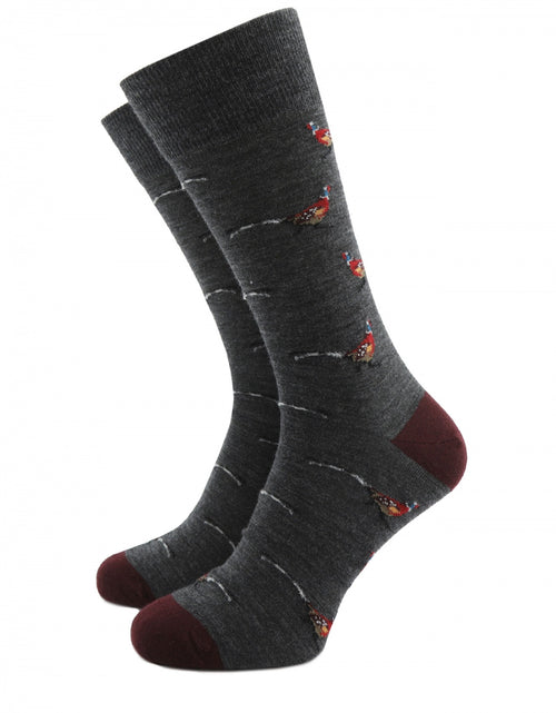 Corgi men's socks | Grey
