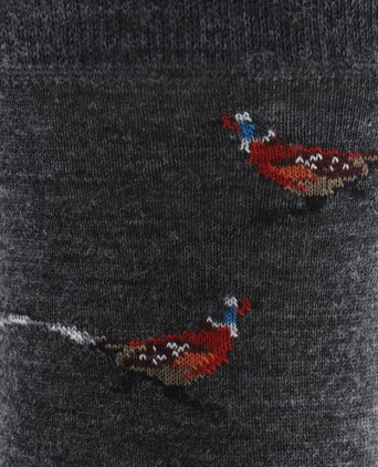 Corgi men's socks | Grey