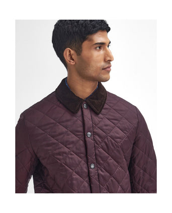 Barbour Heritage Liddesdale Quilted jacket | Bordeaux Rood