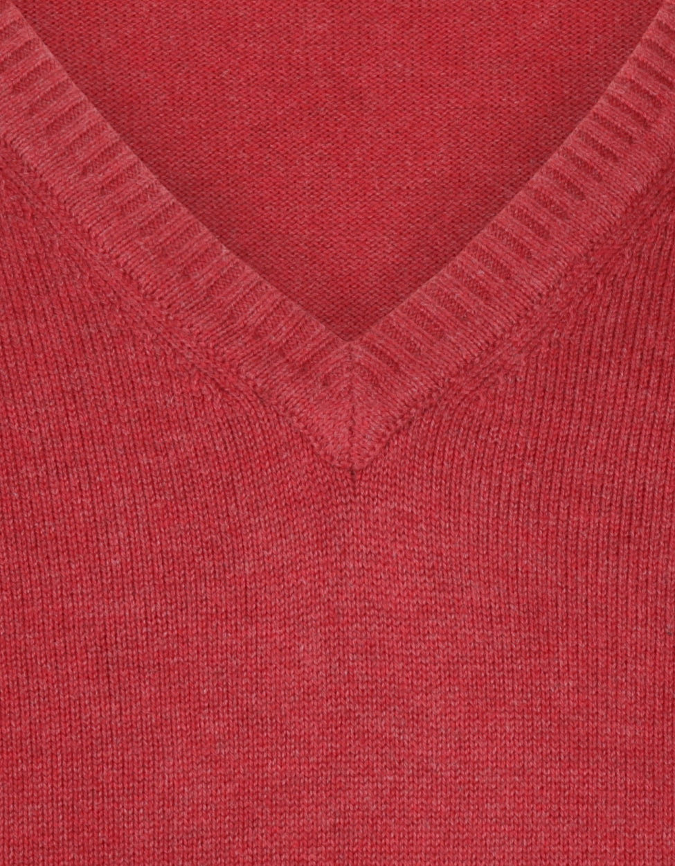 Katoenen V-Hals Pullover |