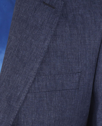 Linen blazer | Blue