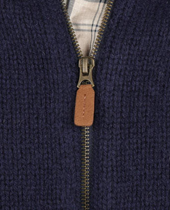 Rits Vest Calder | Blauw