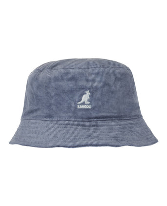 Kangol Corduroy Bucket Hat | Denim Blauw