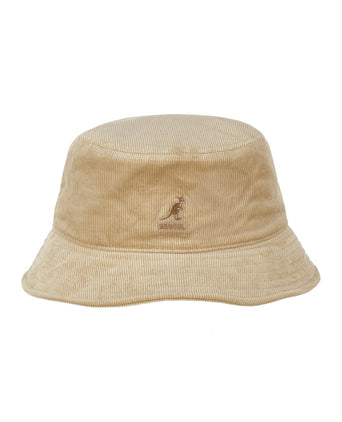 Kangol Corduroy Bucket Hat | Beige