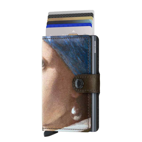 Secrid Mini Wallet Art Collection | Vermeer Girl with a Pearl Earring