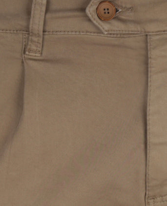 Boston Trousers Pleated and Turn-up | Brown