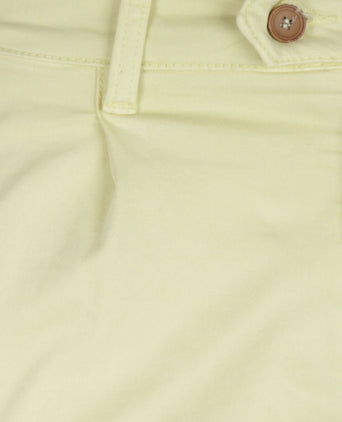 Trousers Boston Pleat and Turnover | Yellow