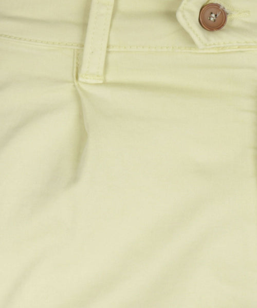 Trousers Boston Pleat and Turnover | Yellow