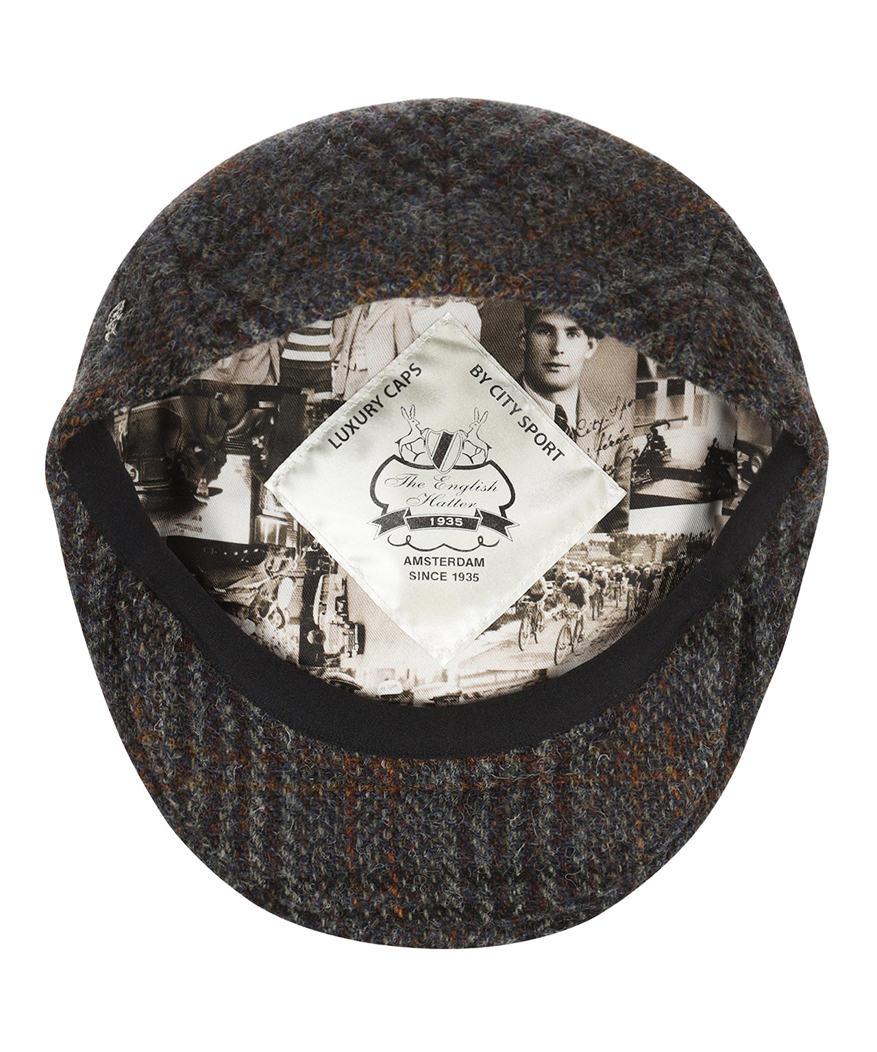 Klassieke Tweed Cap | Grijs Ruit