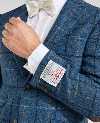 Harris Tweed Blazer | Blue